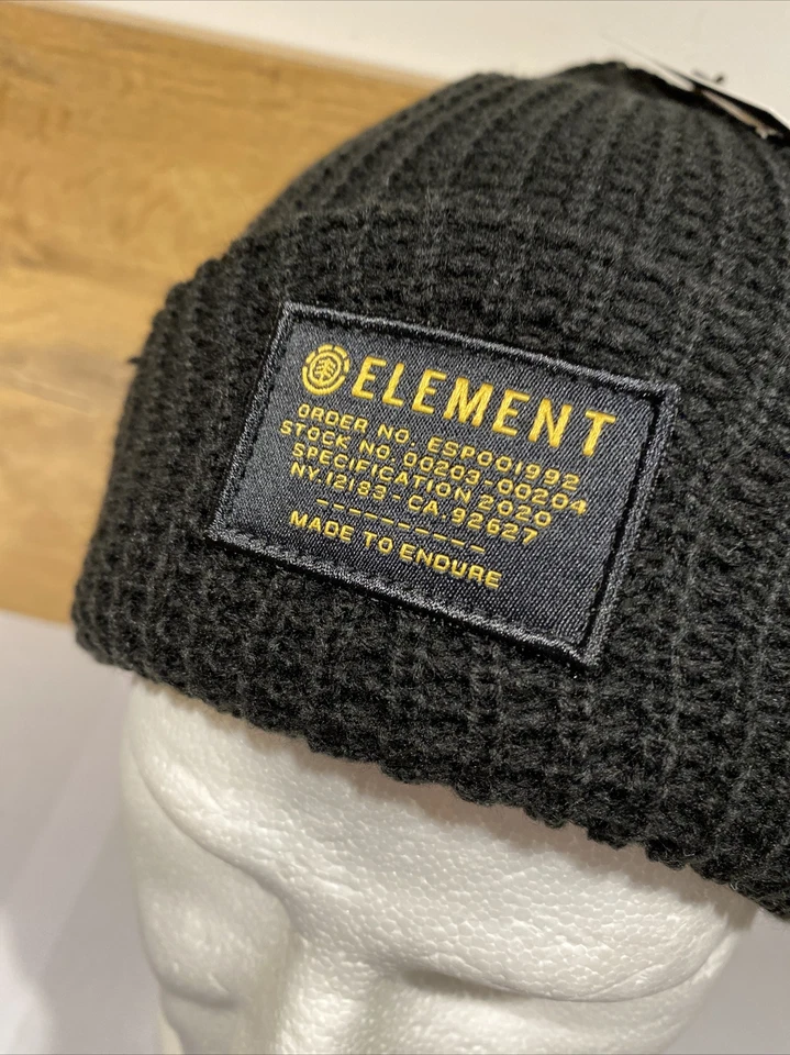 Bonnet Element - Burden Beanie - Noir - NEUF - Photo 4/4