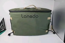 New Lanedo 34 Can Multi-Functional Collapsible Soft-Sided Cooler Bag Dark Green
