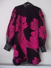 New Karen Millen Applique Organdie Floral Graphic Mini Dress Size UK 20 RRP:£229