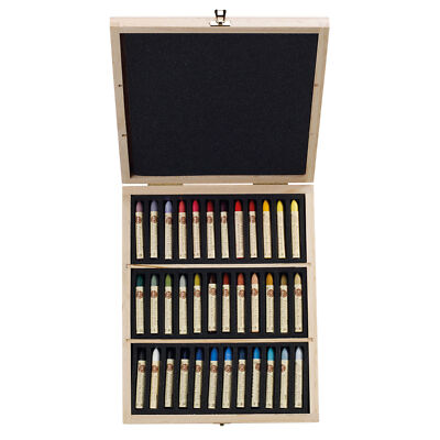 Sennelier Oil Pastels - Plein Air Holzkasten mit 36 Ölpastellen - N132518.SF