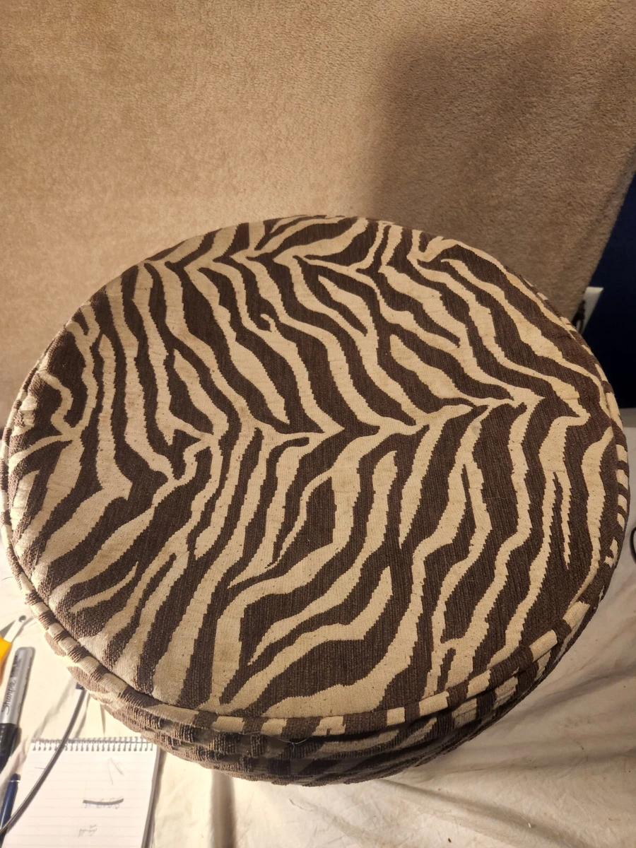 Zebra print stool sales