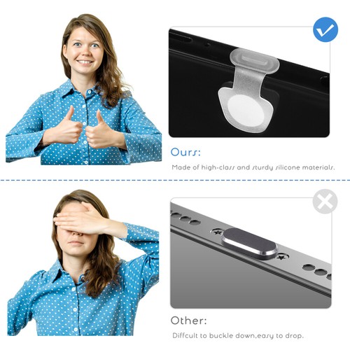 8 Pcs Staubstopfen -C Usb-c-kappenabdeckung Mobilfunkstaubstecker - Zdjęcie 10 z 11