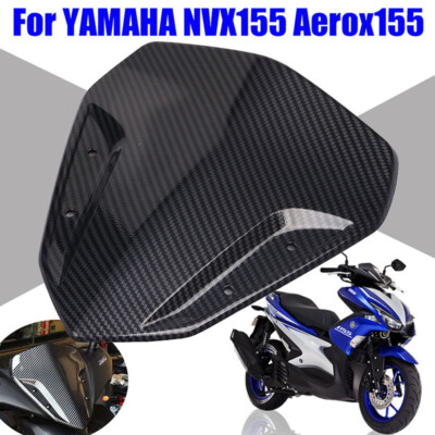 For YAMAHA AEROX155 NVX155 Motorcycle Front Windscreen Windshield Wind Deflector