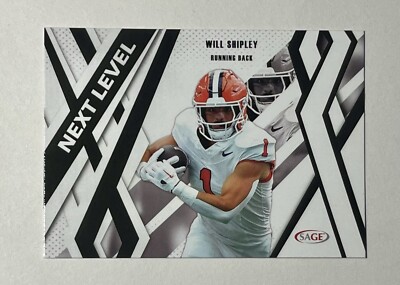 2024 SAGE Will Shipley Next Level RC #104 Clemson Tigers
