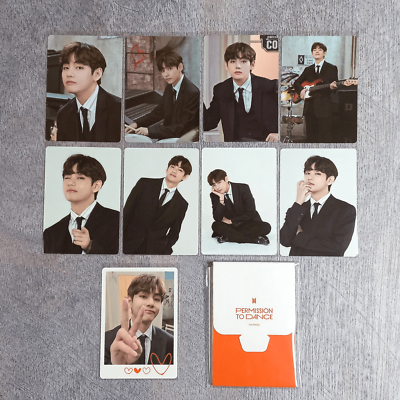 BTS Permission To Dance On Stage Mini Photo Card - Complete V Set