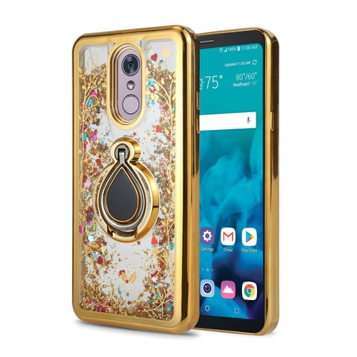SUMSUNG NOTE 10 Pro Case,Case Liquid Bling Sparkle with Ring Girls Protect case - Zdjęcie 2 z 22