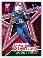 Jonathan Taylor 2022 Donruss Elite Star Status Green #SS13