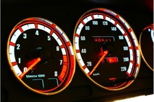 Mazda 323c 323p 323s Proteg Familia Van Design 1 Glow Gauges Dials Plasma D