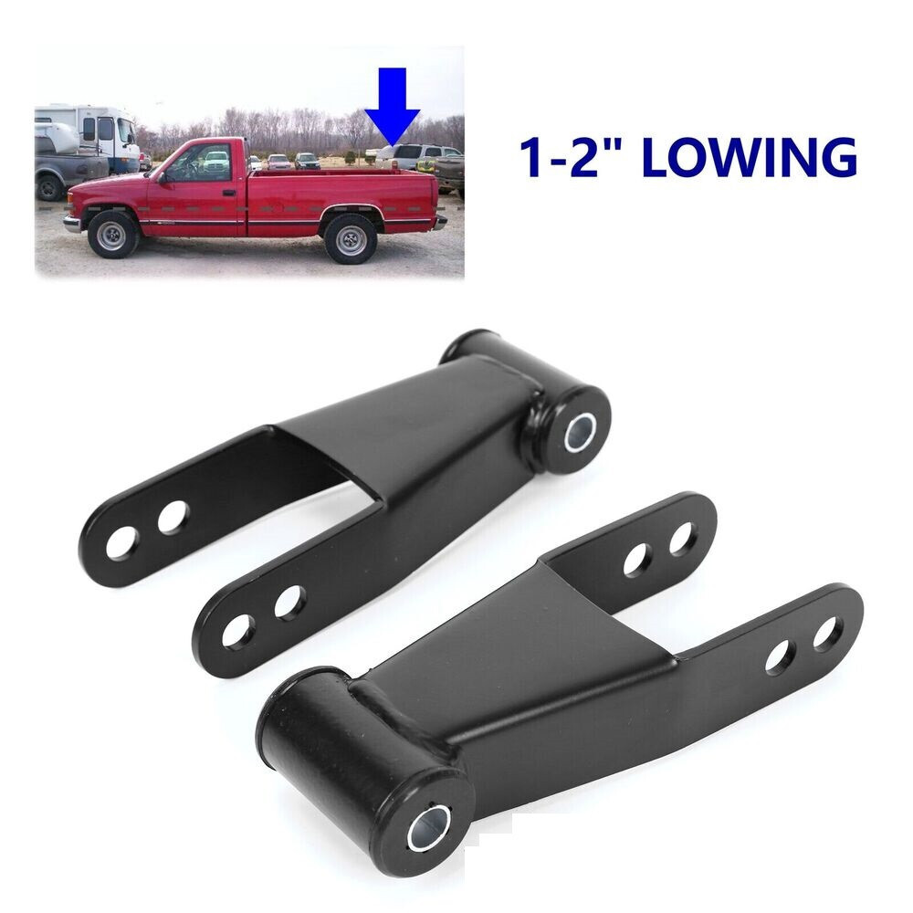 3 Inch Drop Shackles Silverado 1500