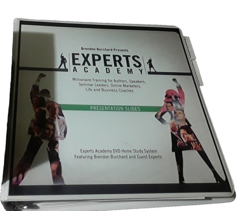 Experts Academy Brendon Burchard Empire programme de coaching DVD et ensemble de livres !! - Photo 2 sur 8