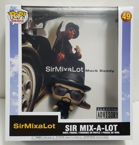 SIR MIX-A-LOT - Mack Daddy Funko POP! Albums #49 Figure & Album Art in Hard Case