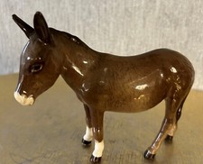 BESWICK DONKEY JENNY MODEL No. 1364B NATURAL BROWN GREY GLOSS PERFECT 16/11