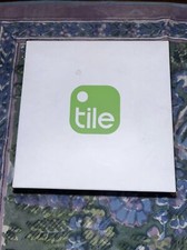 TILE Mate Bluetooth Tracker T-1003 Phone Wallet Anything Finder. Tracker Only