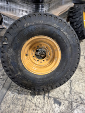 Galaxy 14.5/75x16.1 Tire Mounted on 8 Bolt Yellow Wheel Assy, each