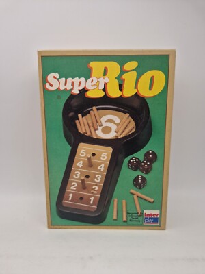 Super Rio Interplay 1982 Gesellschaftsspiel  SELTEN Otto Meier Verlag Strategie 