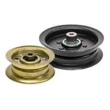 Flat Idler Pulley Kit for Craftsman 48" Decks 2001 & Up 196106 193197 532196106