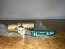 Hammond 8211 Bronze Ball Valve 3/4” Pipe Slip Sweat 400WOG NEW Brass PTFE