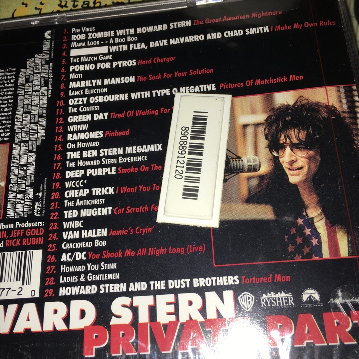 SEALED Howard Stern Private Parts by Original Soundtrack (CD, 1997