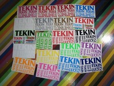 vtg 1980s 90s Auto RC Racing sticker - Tekin