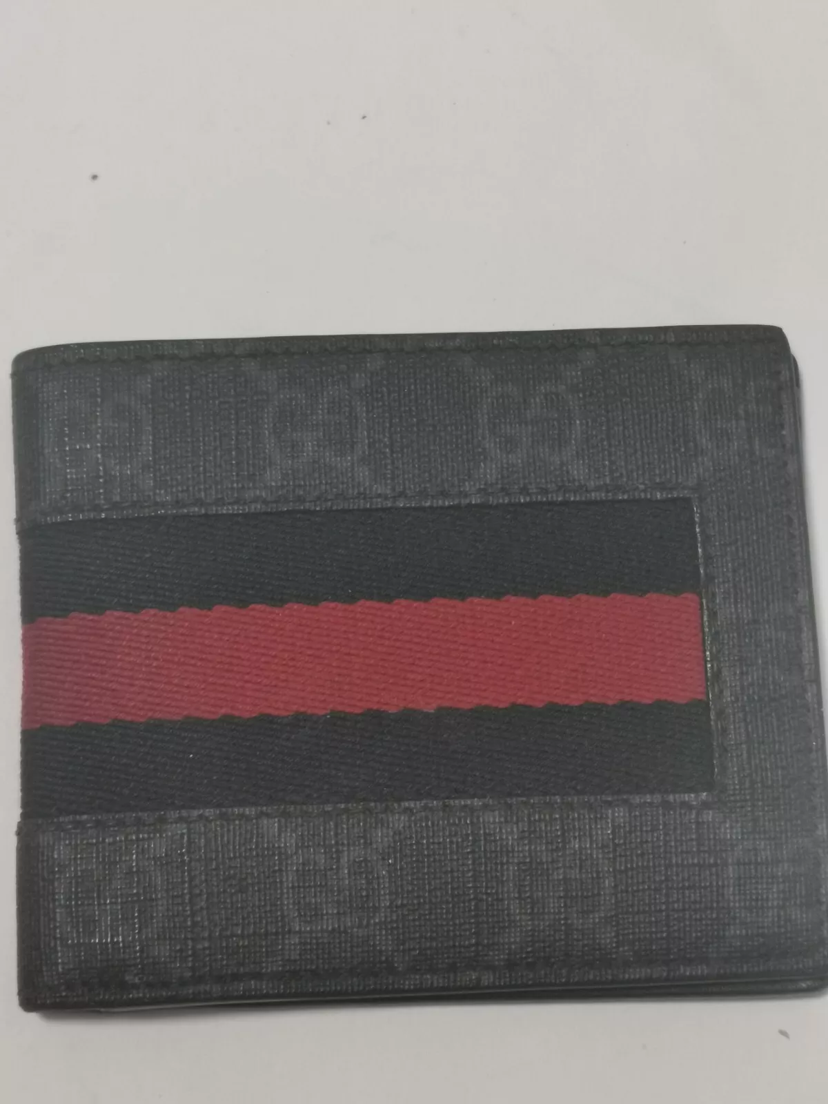 Portefeuille GUCCI GG Supreme Web BiFold   Noir