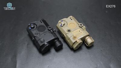 WADSN Tactical PEQ 15 LA 5 Red/IR Laser with LED Light Hunting