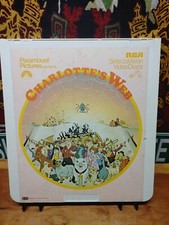 Paramount Pictures CHARLOTTES WEB CED VideoDisc RCA Selectavision