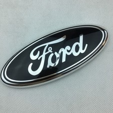 7x2.5 Front Grille Rear Tailgate Oval Emblem Badge For Ford F150 F250 Black