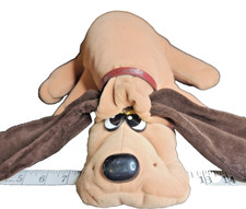 Vintage Tonka Pound Puppies Rinks Brown Dog Black Long Ears 1985 BBPT