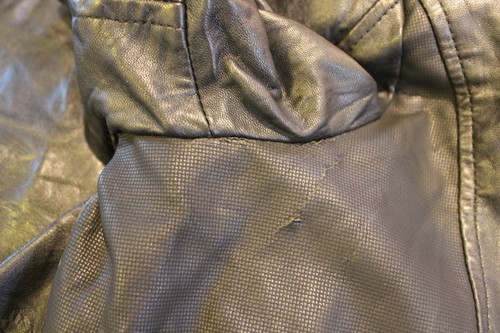 KENNETH COLE Mens Zip Leather Jacket - Black – size L – NWT - Picture 12 of 12