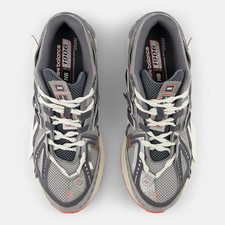 New Balance 1906A Slate Grey Drift Red | eBay