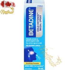 BETADINE Cold Defence Nasal Spray 20ml | Canada Import | Fast Relief