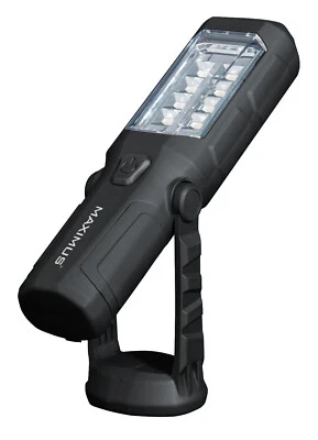 Maximus LED WERKSTATTLAMPE Taschenlampe M-WKL-012-DU Duracell