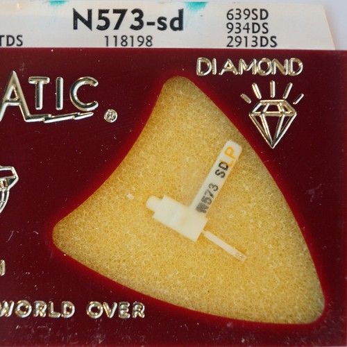 NOS Astatic Diamond Needle N573-sd for RCA 119198 639SD 934DS 2913DS W-325STDS - Picture 4 of 4