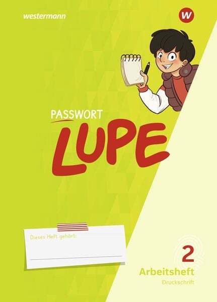 Thumbnail - Passwort Lupe - Sprachbuch 2. Arbeitsheft 2 Ds Druckschrift