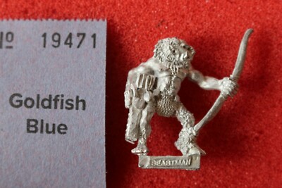 Citadel CH4 Chaos Beastmen Beastman Lash Archer Games Workshop Warhammer 1987 GW