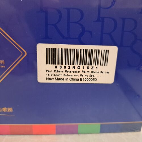 Nueva pintura de acuarela Paul Rubens, 14 colores vibrantes serie de tubos de ópera 5 ml Ea. E6 - Imagen 3 de 4