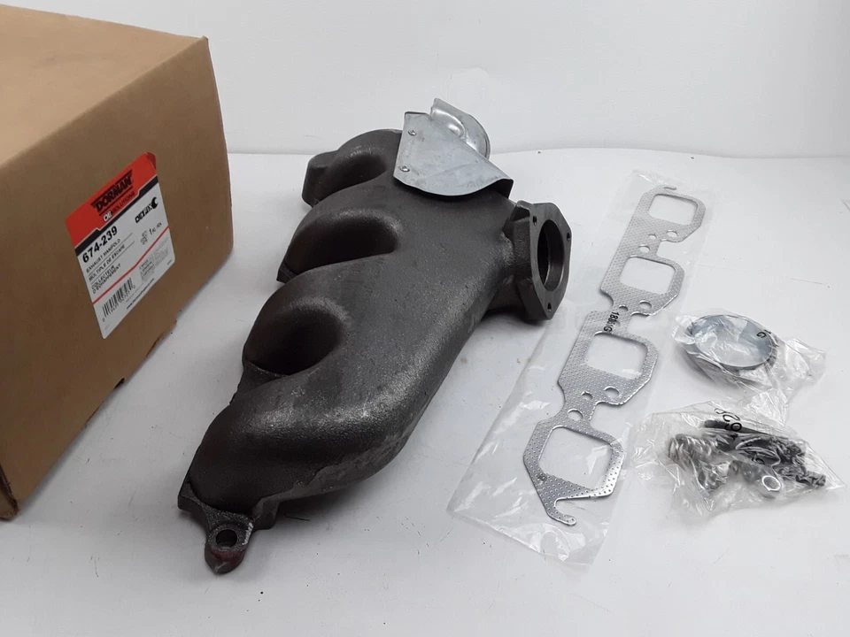 Colector de escape con juntas herrajes Dorman 674-239 para Chevrolet, GMC 1990-1998 Foto 2 de 4