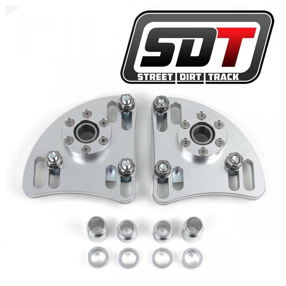 Compatível com 1994-2004 Mustang Totalmente Aj 3 Parafusos Kit de Placa de Rodízio de Cambagem V6 V8 Shelby - Imagem 2 de 4