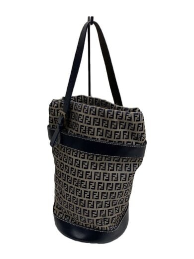 RARE FENDI Handbag in Grey Total Pattern