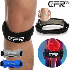 Knee Strap Compression Brace Support Patella Sports Joint Arthritis Stabilizer 