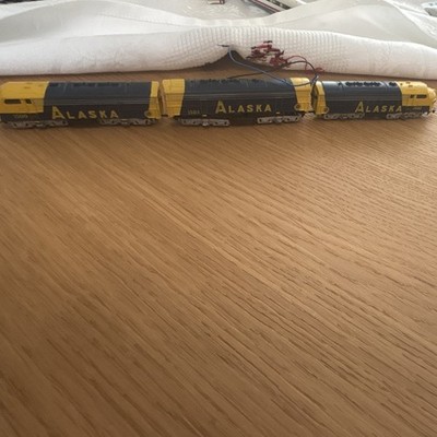 Diesellok Spur  Z Alaska Railroad (ARR) 1500/1502/1503 gelb/schwarz
