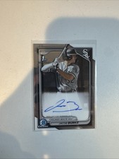 2024 Bowman - Chrome Prospect Autographs Jacob Burke #CPA-JB (AU, RC)