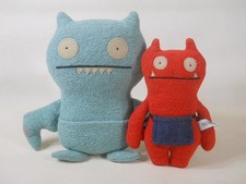 Ugly Doll Buddies Ice Bat 2012  Wage 2005 plush stuffed toys Lot of 2