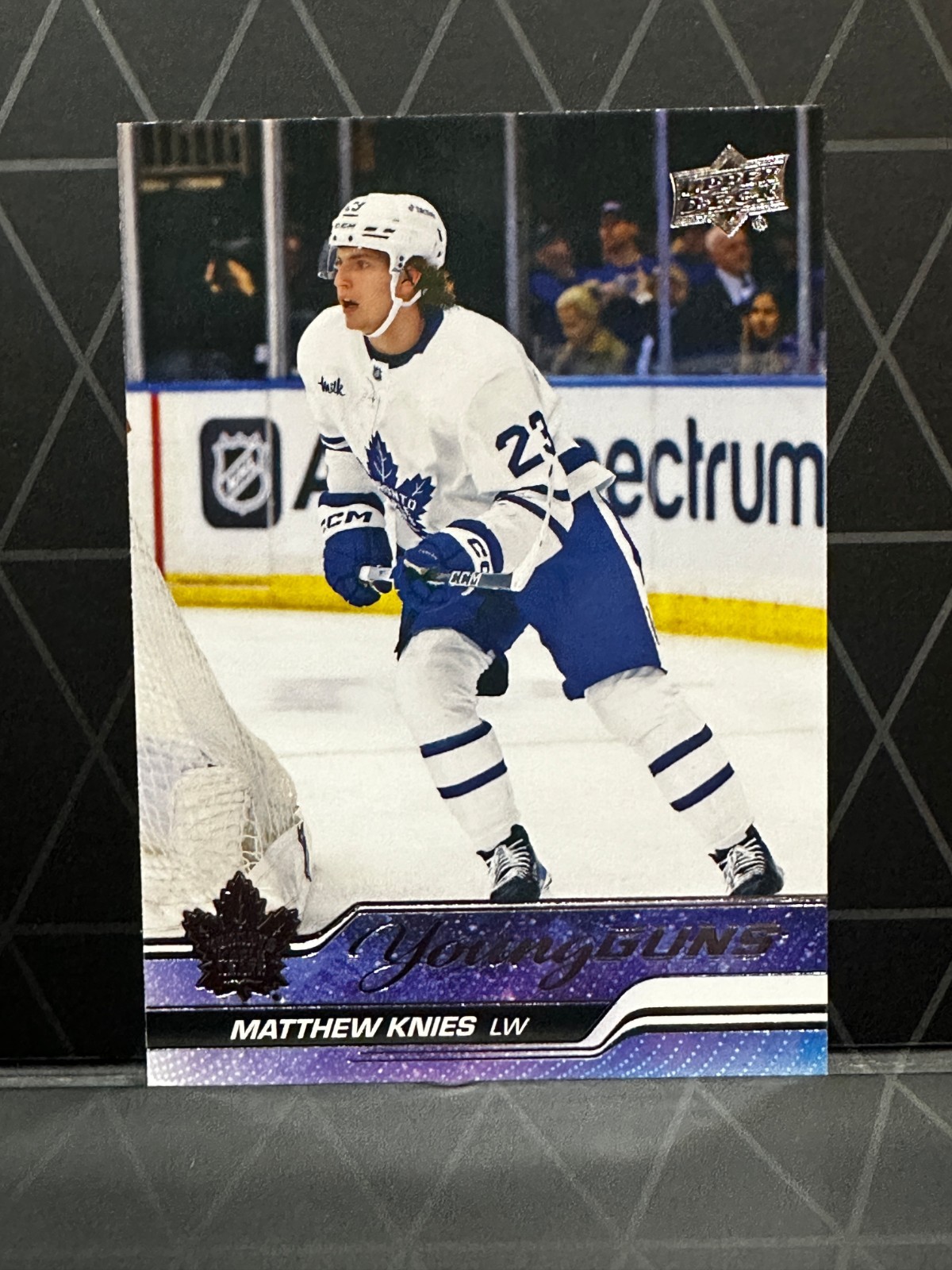 2023-24 Upper Deck Series 1 - Young Guns Matthew Knies #222 (RC)