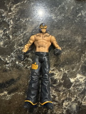 2010 Mattel WWE Superstar Match-Ups REY MYSTERIO Wrestling Figure Black Orange