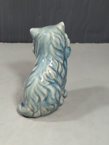 Vintage 1999 Hermitage Keramik Steinzeug Katze von Loomco 5 Zoll  - Bild 6 von 8