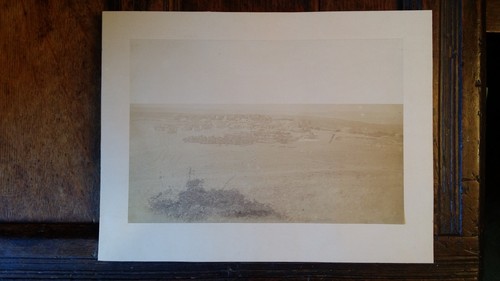 1855 ANTIQUE SALT PRINT PHOTOGRAPH CRIMEA - GREENHILL BATTERY - JAMES ROBERTSON - Picture 2 of 6
