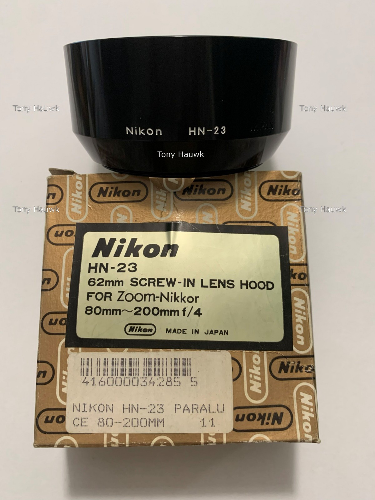 Nikon HN-23 Paraluce Rigido con Innesto a Vite