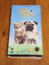 Vintage 1989 - The Adventures of Milo And Otis VHS Tape - Like New Never Played