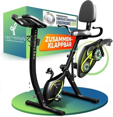 3-in-1 Klapp-Heimtrainer, leise, SoftFoam, DEKRA TRETMANN